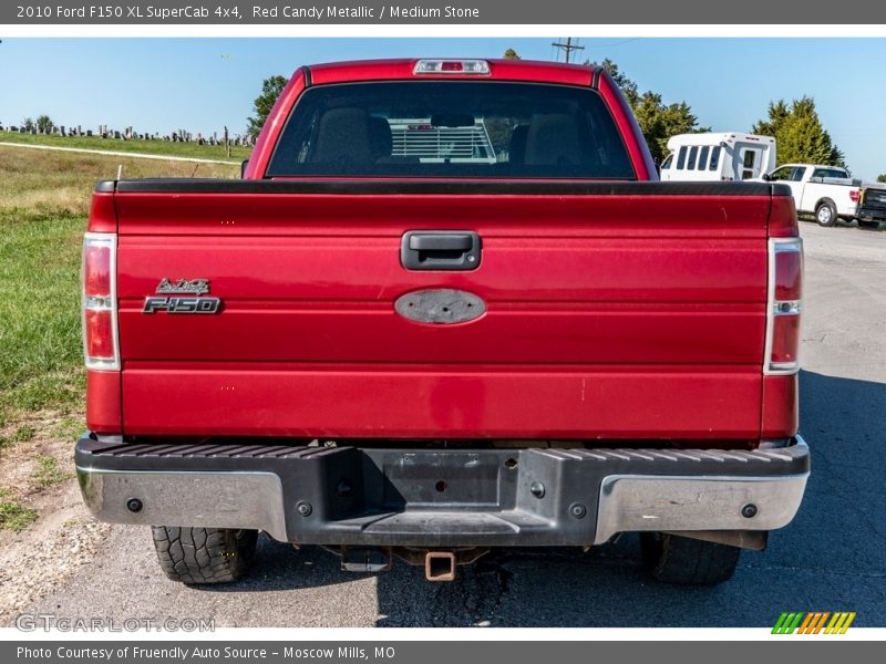 Red Candy Metallic / Medium Stone 2010 Ford F150 XL SuperCab 4x4