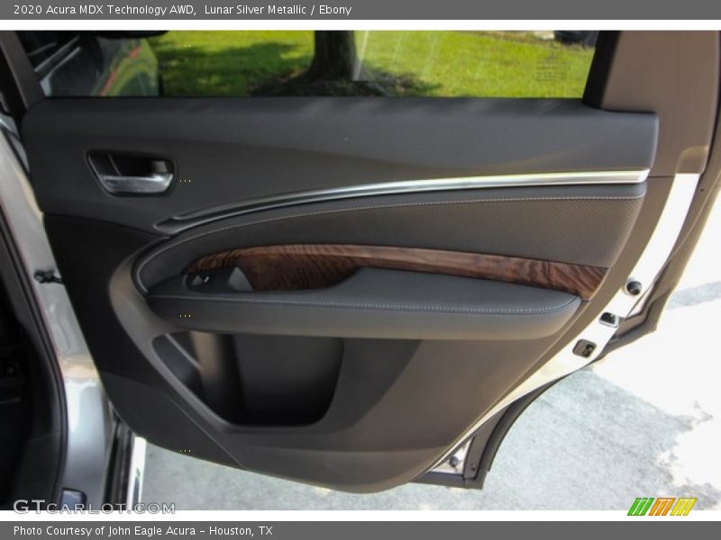 Lunar Silver Metallic / Ebony 2020 Acura MDX Technology AWD