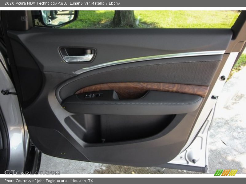 Lunar Silver Metallic / Ebony 2020 Acura MDX Technology AWD
