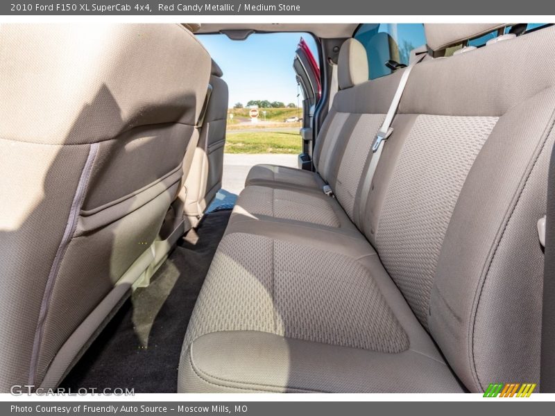 Red Candy Metallic / Medium Stone 2010 Ford F150 XL SuperCab 4x4