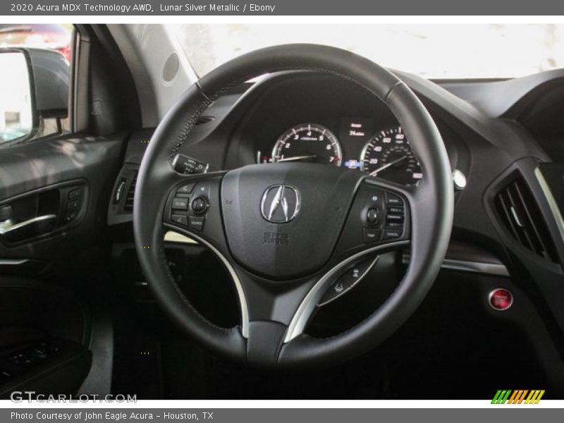 Lunar Silver Metallic / Ebony 2020 Acura MDX Technology AWD