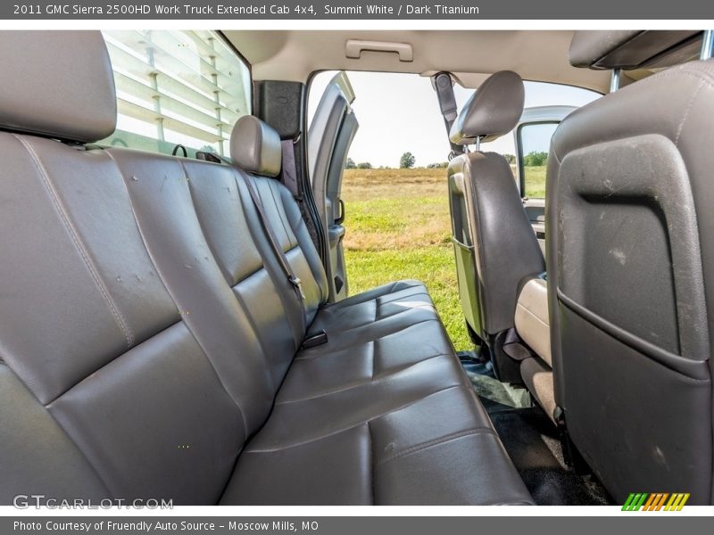 Summit White / Dark Titanium 2011 GMC Sierra 2500HD Work Truck Extended Cab 4x4