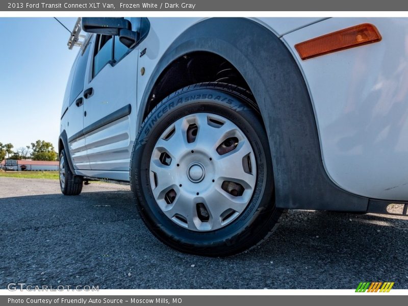 Frozen White / Dark Gray 2013 Ford Transit Connect XLT Van