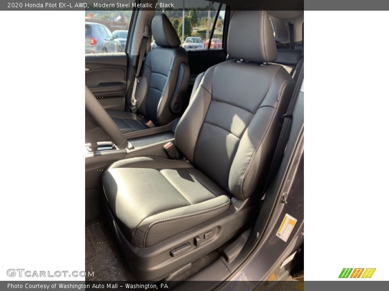 Modern Steel Metallic / Black 2020 Honda Pilot EX-L AWD