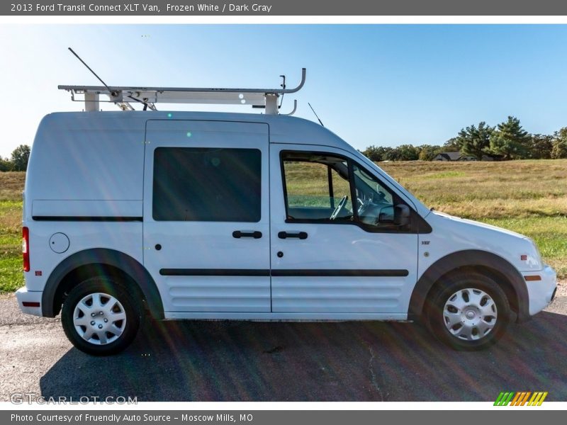 Frozen White / Dark Gray 2013 Ford Transit Connect XLT Van