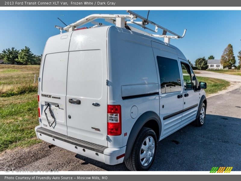 Frozen White / Dark Gray 2013 Ford Transit Connect XLT Van