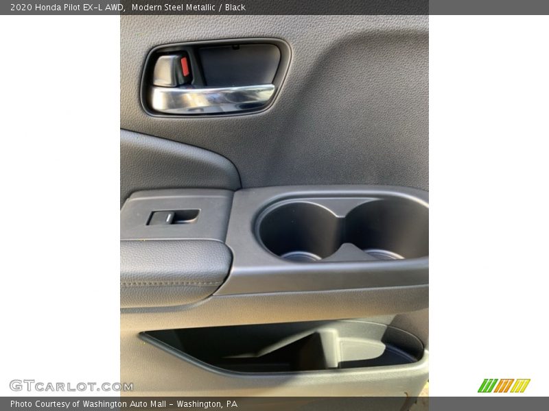 Modern Steel Metallic / Black 2020 Honda Pilot EX-L AWD