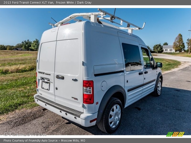 Frozen White / Dark Gray 2013 Ford Transit Connect XLT Van