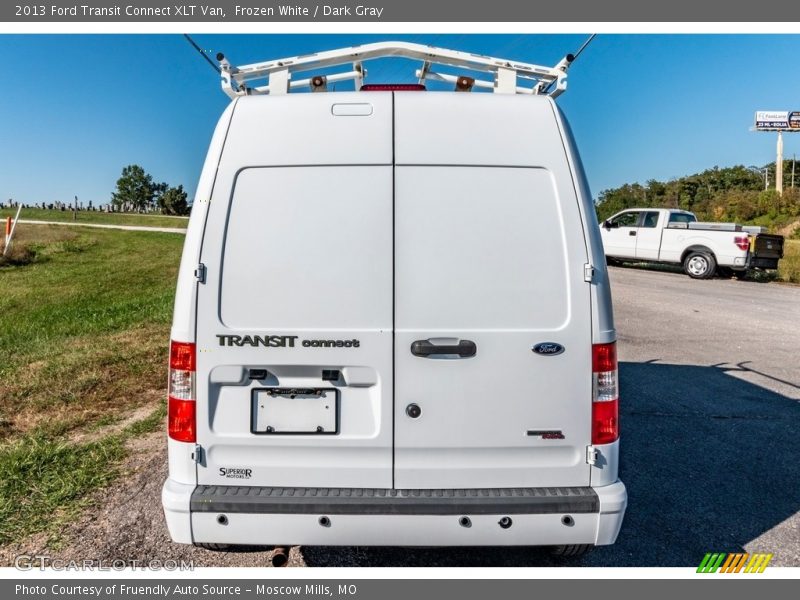 Frozen White / Dark Gray 2013 Ford Transit Connect XLT Van
