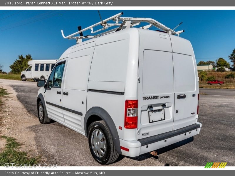 Frozen White / Dark Gray 2013 Ford Transit Connect XLT Van