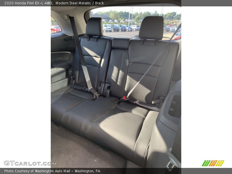 Modern Steel Metallic / Black 2020 Honda Pilot EX-L AWD