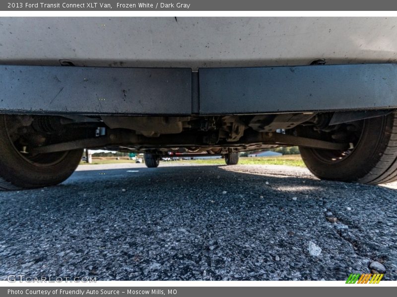 Frozen White / Dark Gray 2013 Ford Transit Connect XLT Van