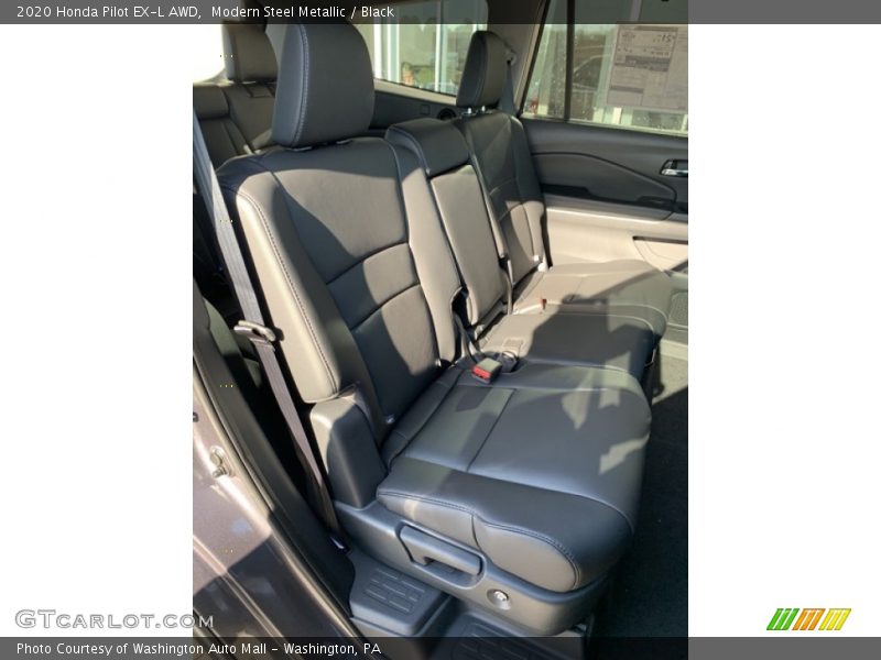 Modern Steel Metallic / Black 2020 Honda Pilot EX-L AWD
