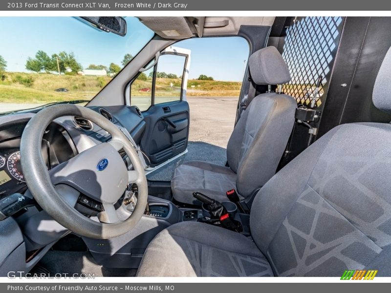 Frozen White / Dark Gray 2013 Ford Transit Connect XLT Van