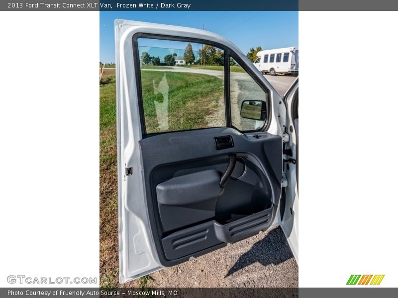Frozen White / Dark Gray 2013 Ford Transit Connect XLT Van