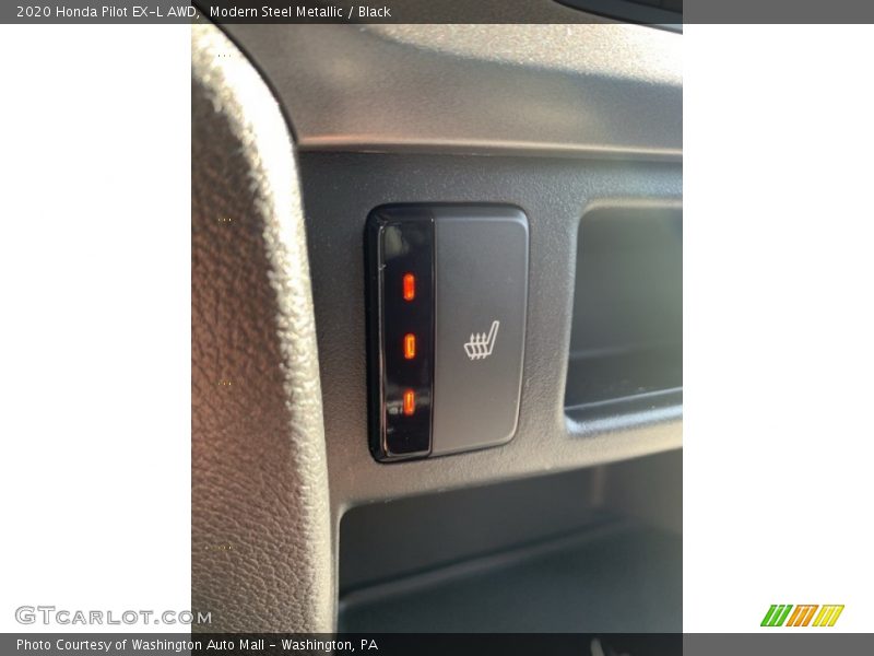 Modern Steel Metallic / Black 2020 Honda Pilot EX-L AWD
