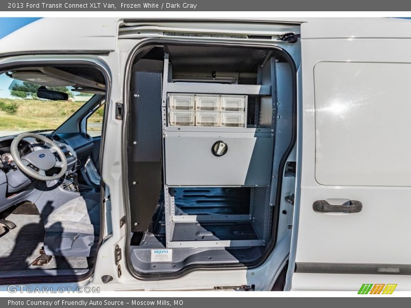 Frozen White / Dark Gray 2013 Ford Transit Connect XLT Van