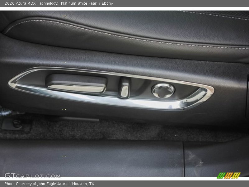 Platinum White Pearl / Ebony 2020 Acura MDX Technology