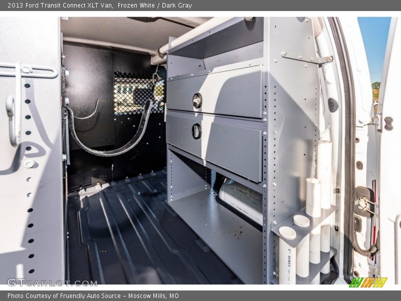 Frozen White / Dark Gray 2013 Ford Transit Connect XLT Van