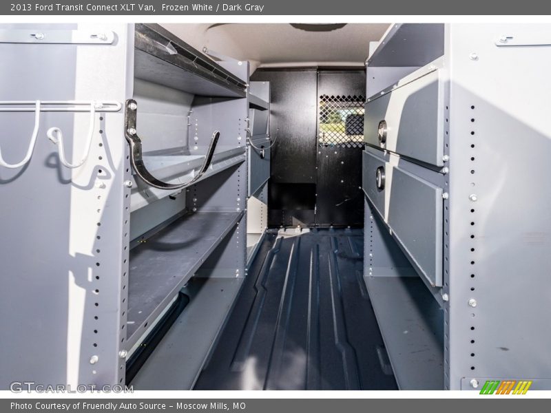 Frozen White / Dark Gray 2013 Ford Transit Connect XLT Van