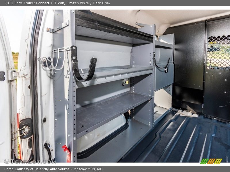 Frozen White / Dark Gray 2013 Ford Transit Connect XLT Van