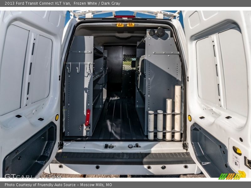 Frozen White / Dark Gray 2013 Ford Transit Connect XLT Van