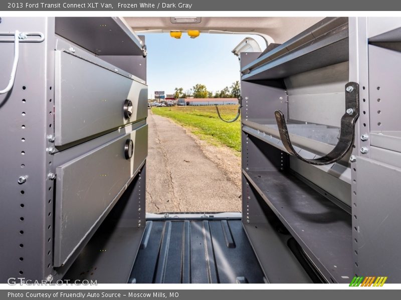 Frozen White / Dark Gray 2013 Ford Transit Connect XLT Van