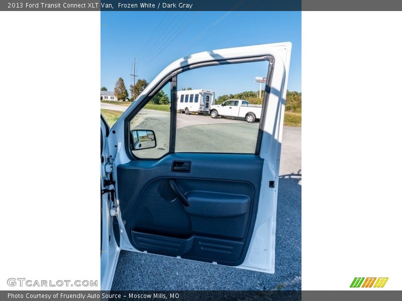 Frozen White / Dark Gray 2013 Ford Transit Connect XLT Van