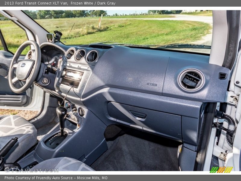 Frozen White / Dark Gray 2013 Ford Transit Connect XLT Van