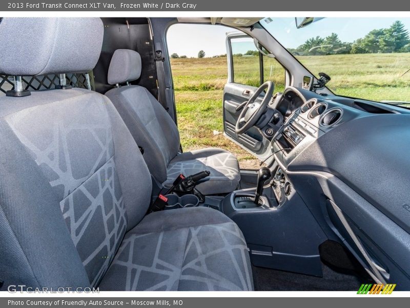 Frozen White / Dark Gray 2013 Ford Transit Connect XLT Van