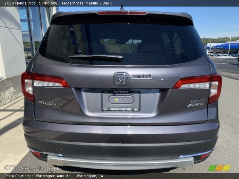 Modern Steel Metallic / Black 2020 Honda Pilot Touring AWD