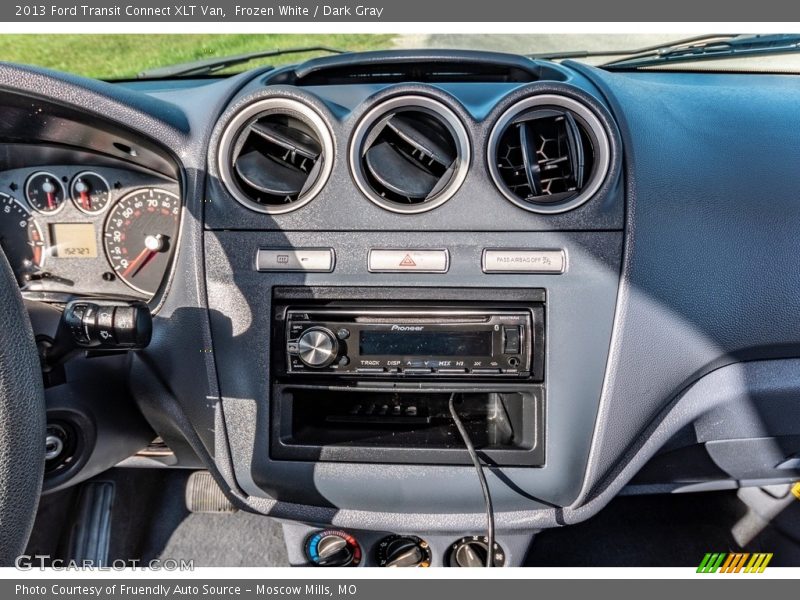 Frozen White / Dark Gray 2013 Ford Transit Connect XLT Van