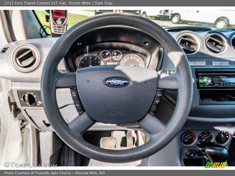 Frozen White / Dark Gray 2013 Ford Transit Connect XLT Van