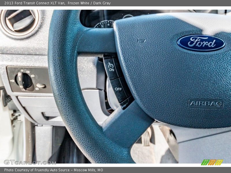 Frozen White / Dark Gray 2013 Ford Transit Connect XLT Van