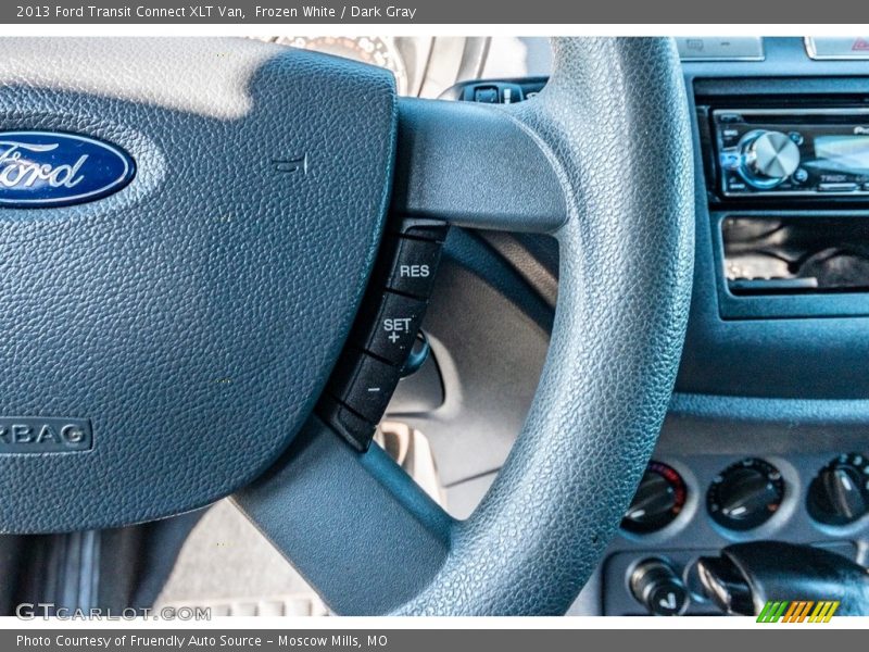 Frozen White / Dark Gray 2013 Ford Transit Connect XLT Van