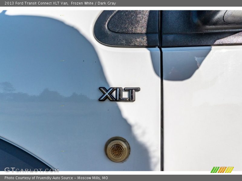 Frozen White / Dark Gray 2013 Ford Transit Connect XLT Van