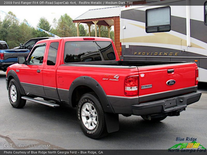 Redfire Metallic / Medium Dark Flint 2009 Ford Ranger FX4 Off-Road SuperCab 4x4