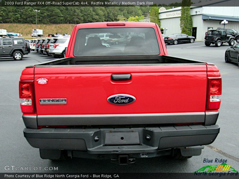 Redfire Metallic / Medium Dark Flint 2009 Ford Ranger FX4 Off-Road SuperCab 4x4