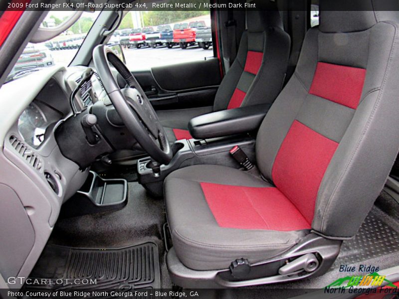 Redfire Metallic / Medium Dark Flint 2009 Ford Ranger FX4 Off-Road SuperCab 4x4