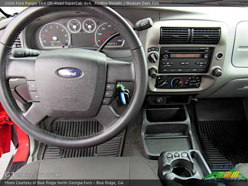 Redfire Metallic / Medium Dark Flint 2009 Ford Ranger FX4 Off-Road SuperCab 4x4