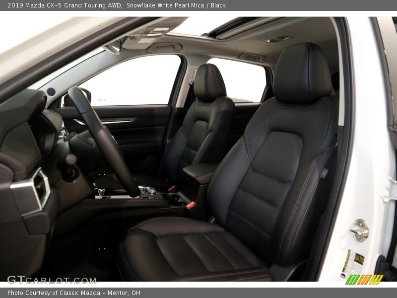 Snowflake White Pearl Mica / Black 2019 Mazda CX-5 Grand Touring AWD
