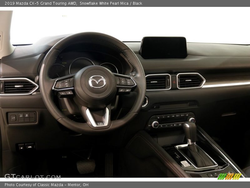 Snowflake White Pearl Mica / Black 2019 Mazda CX-5 Grand Touring AWD