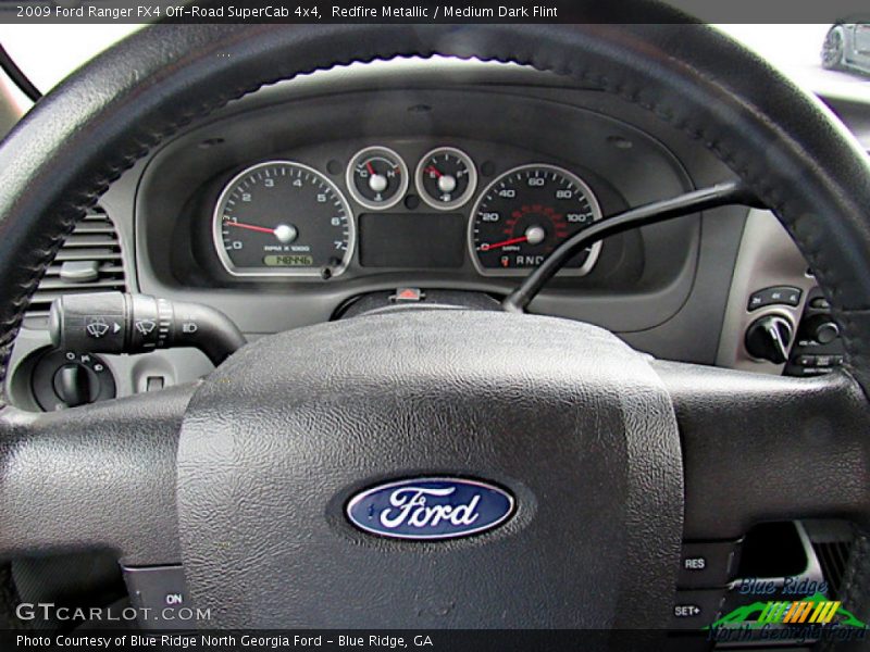 Redfire Metallic / Medium Dark Flint 2009 Ford Ranger FX4 Off-Road SuperCab 4x4