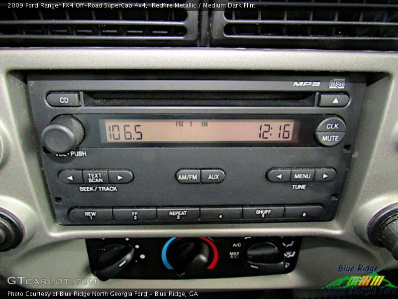 Redfire Metallic / Medium Dark Flint 2009 Ford Ranger FX4 Off-Road SuperCab 4x4