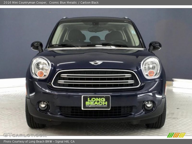 Cosmic Blue Metallic / Carbon Black 2016 Mini Countryman Cooper