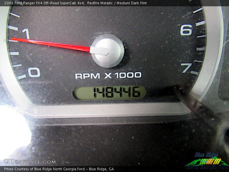 Redfire Metallic / Medium Dark Flint 2009 Ford Ranger FX4 Off-Road SuperCab 4x4