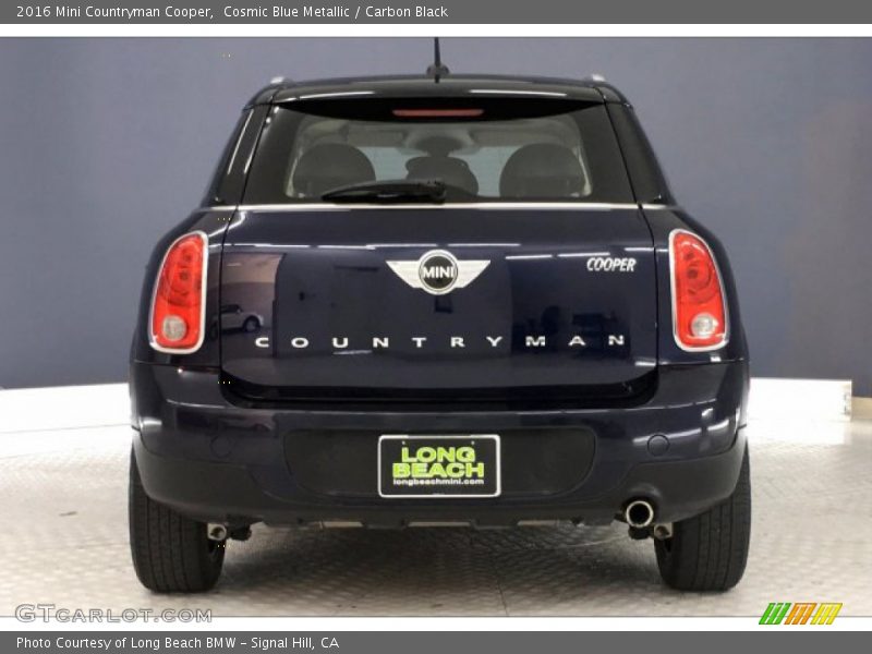 Cosmic Blue Metallic / Carbon Black 2016 Mini Countryman Cooper