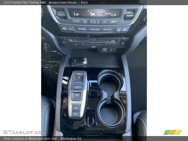 Modern Steel Metallic / Black 2020 Honda Pilot Touring AWD