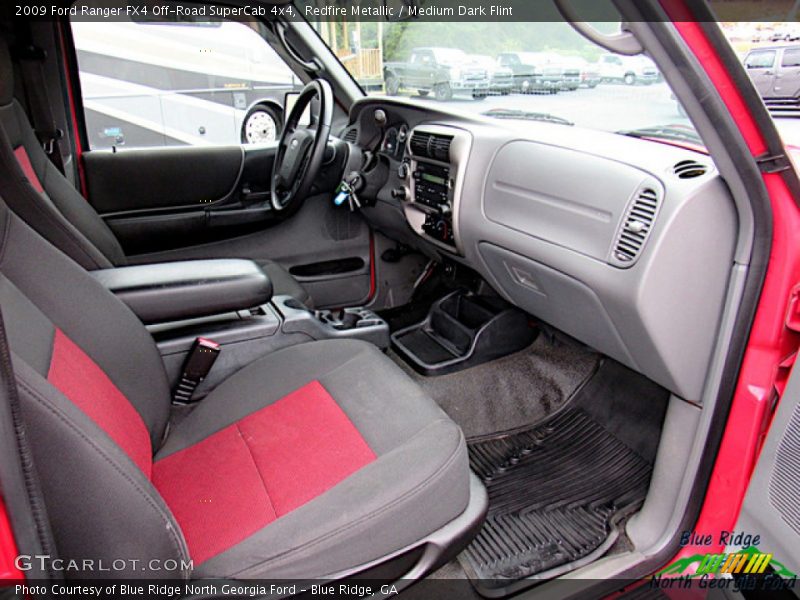 Redfire Metallic / Medium Dark Flint 2009 Ford Ranger FX4 Off-Road SuperCab 4x4