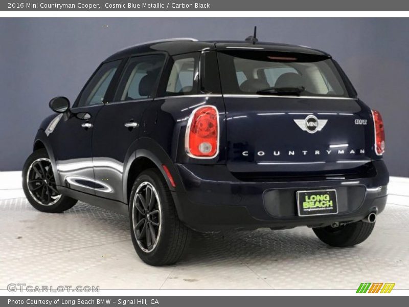 Cosmic Blue Metallic / Carbon Black 2016 Mini Countryman Cooper